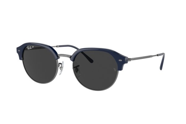   Ray-Ban New Clubround RB4429-6724-48 Blue / Gunmetal | Black Polarized