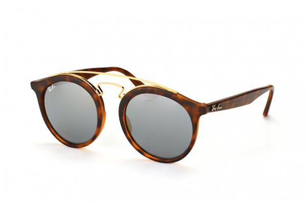   Ray-Ban New Gatsby I RB4256-6092-6G Havana / Mirror Silver