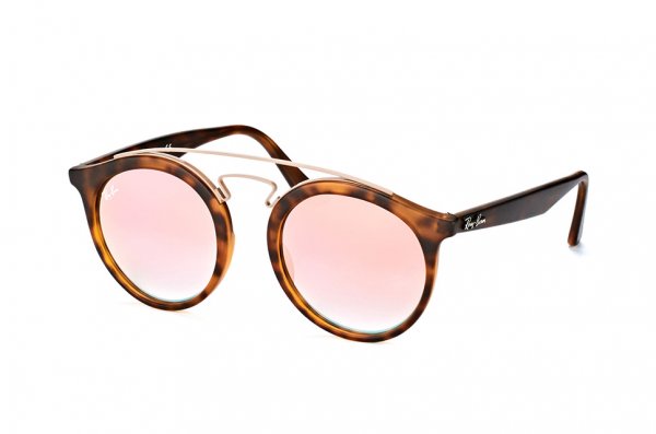   Ray-Ban New Gatsby I RB4256-6267-B9 Havana/Brown| Pink/ Ligh Brown