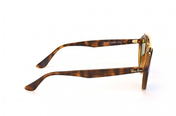   Ray-Ban New Gatsby II RB4257-6092-55 Matt Havana | APX Blue Mirror