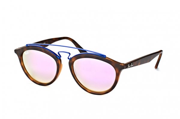   Ray-Ban New Gatsby II RB4257-6266-B0 Havana/Blue | Light Violet