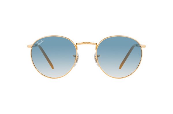   Ray-Ban New Round RB3637-001-3F Arista | Light Blue Gradient