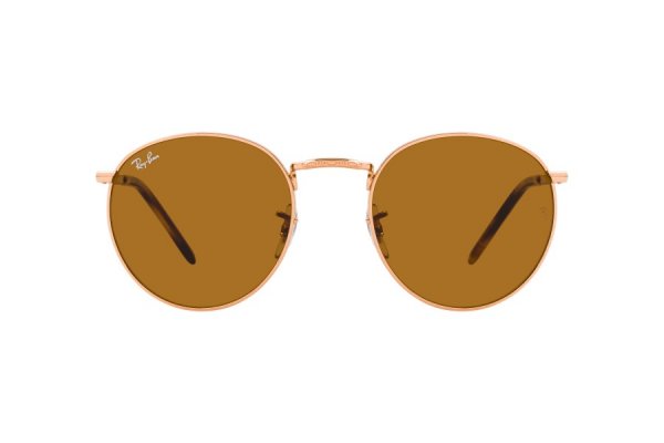   Ray-Ban New Round RB3637-9202-33 Bronze | Natural Brown