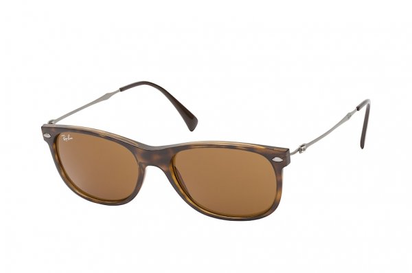   Ray-Ban New Wayfarer LightRay RB4318-710-73 Havana | Brown