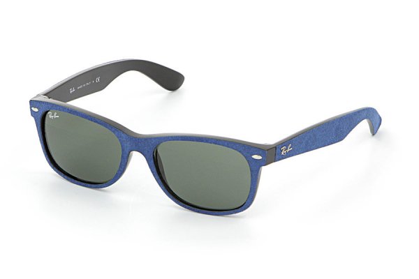 RB2132 6239 Ray-Ban New Wayfarer Soft Touch