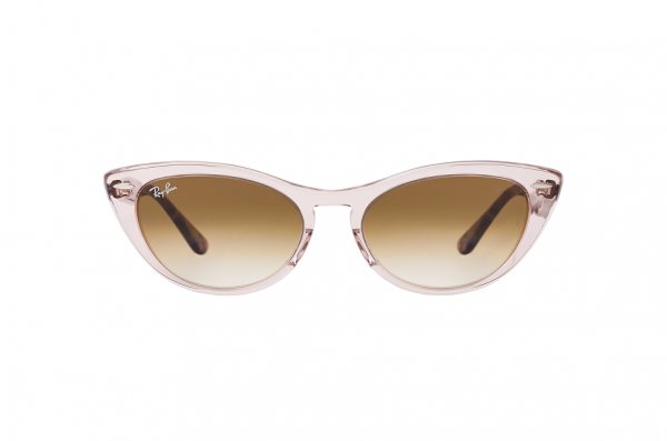   Ray-Ban Nina RB4314N-1281-51 Transparent Light Brown / Havana | Gradient Brown