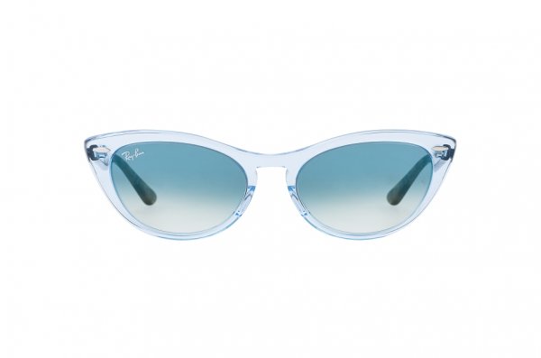   Ray-Ban Nina RB4314N-1283-3F Transparent  Blue / Havana | Gradient Blue