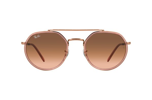   Ray-Ban Octagonal RB3765-9069-A5 Rose Arista | Brown Gradient