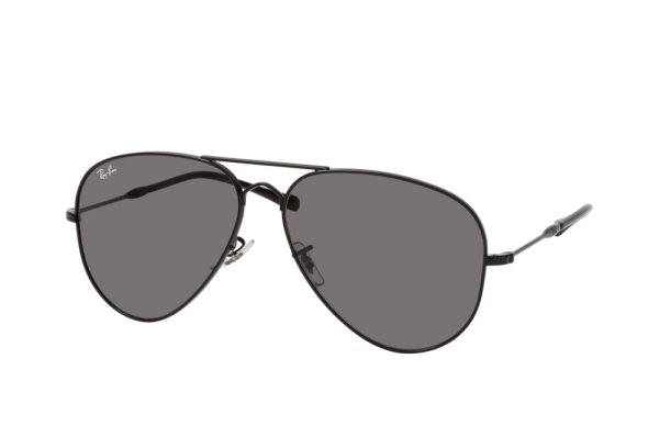   Ray-Ban Old Aviator RB3825-002-B1 Black | Dark Grey
