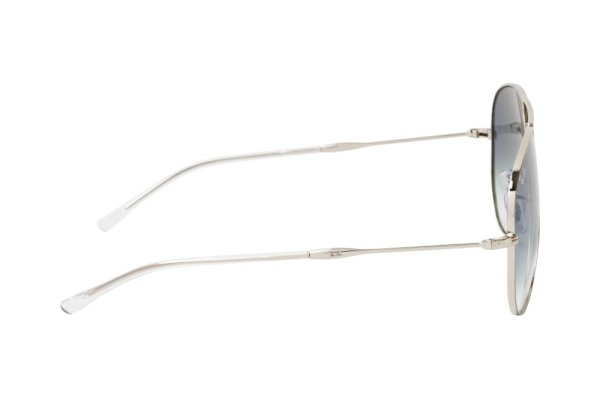   Ray-Ban Old Aviator RB3825-003-3F Silver | Light Blue Gradient