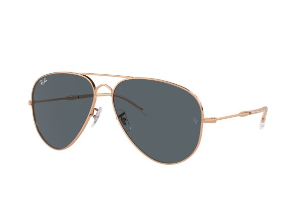   Ray-Ban Old Aviator RB3825-9202-R5 Rose Arista | Dark Blue