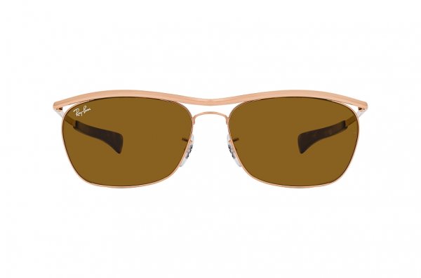   Ray-Ban Olympian II Deluxe RB3619-9202-33 Bronze | Natural Brown