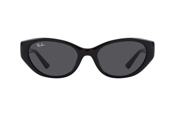   Ray-Ban Oval Bio-Based RB4457D-6677-87 Black | Dark Grey