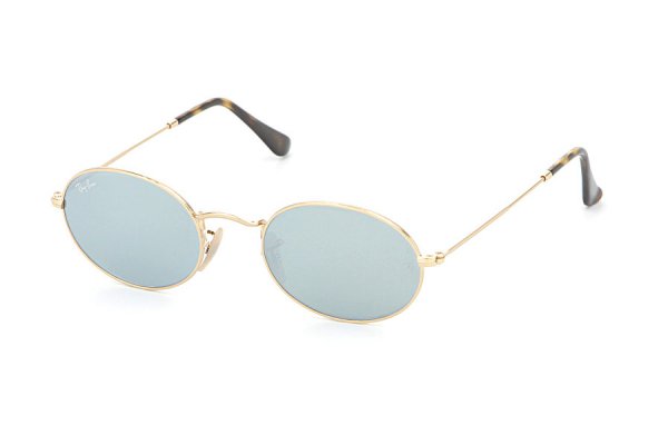 RB3547N 001/30 Ray-Ban Oval Flat Lenses