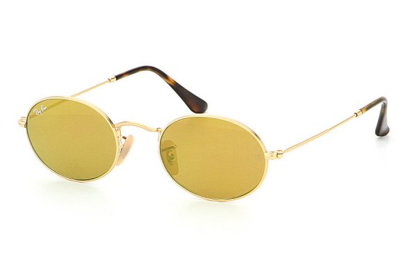 RB3547N 001/93 Ray-Ban Oval Flat Lenses