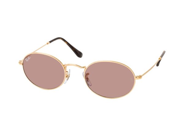   Ray-Ban Oval RB3547-001-1A Arista | Light Purple