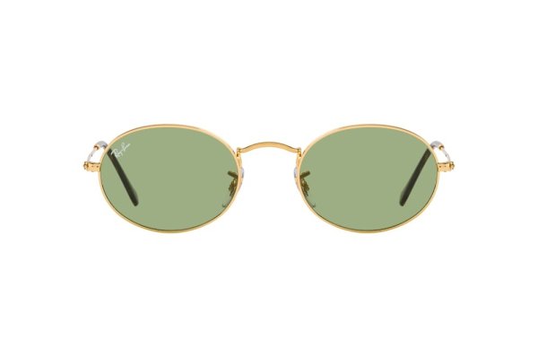   Ray-Ban Oval RB3547-001-4E Arista | Light Green