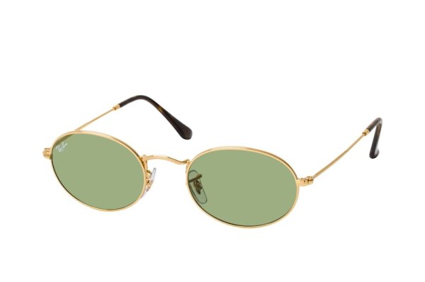   Ray-Ban Oval RB3547-001-4E Arista | Light Green