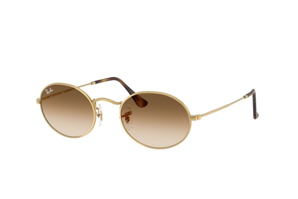   Ray-Ban Oval RB3547-001-51 Arista | Light Brown Gradient