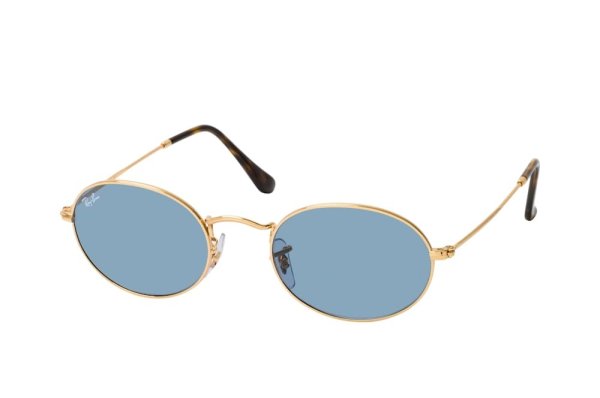   Ray-Ban Oval RB3547-001-56 Arista | Light Blue