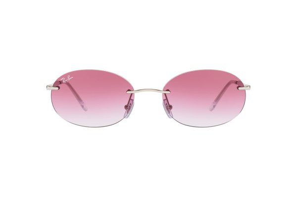������������ ������� Ray-Ban Oval RB3767-003-8H Silver | Dark Violet Gradient