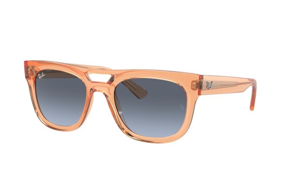   Ray-Ban Phil RB4426-6686-8F Transparent Light Biege | Gradient Blue