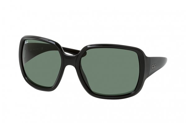   Ray-Ban Powderhorn RB4347-601-71 Black | Natural Green