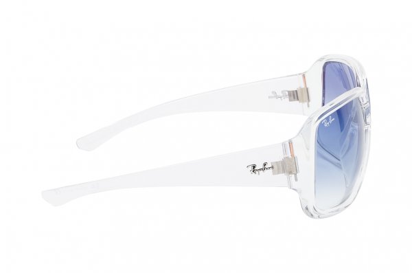   Ray-Ban Powderhorn RB4347-6325-19 Transparent | Light Blue Gradient