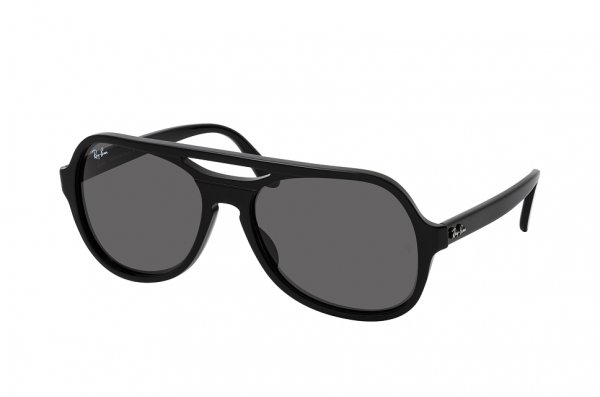 Sunglasses Ray-Ban Powderhorn RB4357-601-B1 Black | Dark Grey