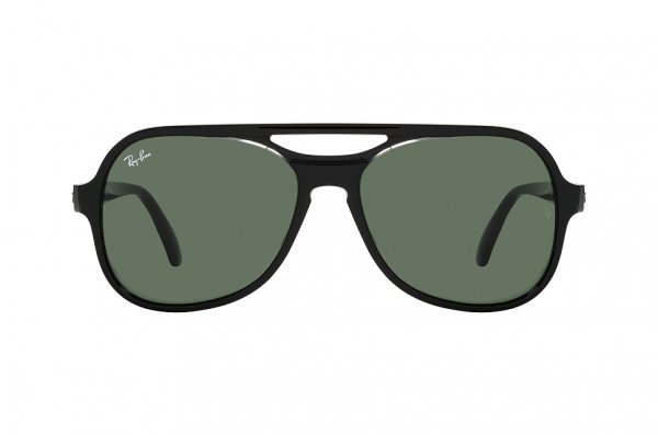 Sunglasses Ray-Ban Powderhorn RB4357-6545-31 Black | Natural Green