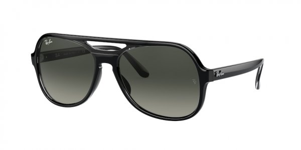 Sunglasses Ray-Ban Powderhorn RB4357-6545-71 Black | Grey Gradient