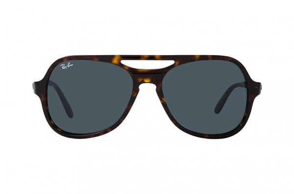 Sunglasses Ray-Ban Powderhorn RB4357-902-R5 Dark Havana | Dark Blue