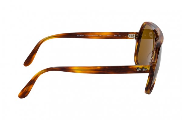 Sunglasses Ray-Ban Powderhorn RB4357-954-33 Dark Havana | Dark Brown