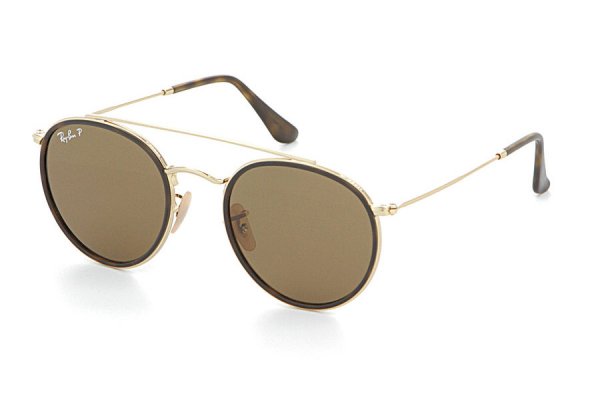 RB3647N 001/57 Ray-Ban Round Double Bridge