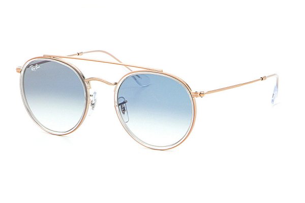 RB3647N 9068/3F Ray-Ban Round Double Bridge