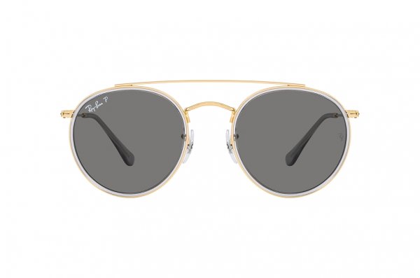   Ray-Ban Round Double Bridge RB3647N-9210-48 Arista | Black