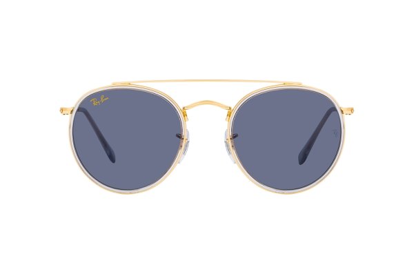   Ray-Ban Round Double Bridge RB3647N-9210-R5 Arista | Dark Blue