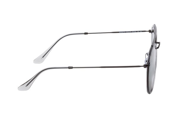   Ray-Ban Round Double Bridge RB3647N-9212-31 Black | Natural Green