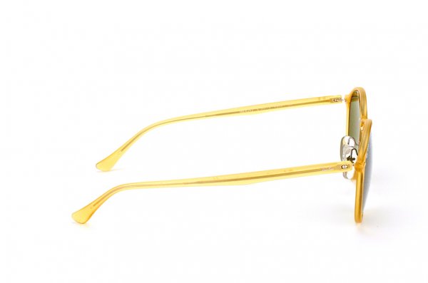   Ray-Ban Round II LightRay RB4242-6199-73 Yellow | Brown/Green