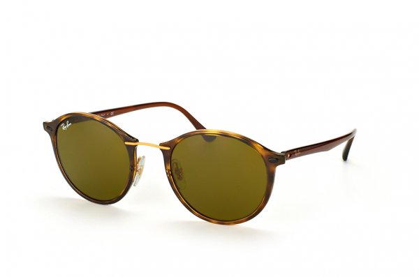   Ray-Ban Round II LightRay RB4242-710-73 Brown| APX Brown