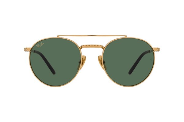   Ray-Ban Round II Titanium RB8237-3138-52 Arista | Natural Green