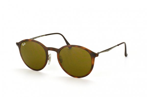   Ray-Ban Round LightRay RB4224-894-73 Havana | Brown 