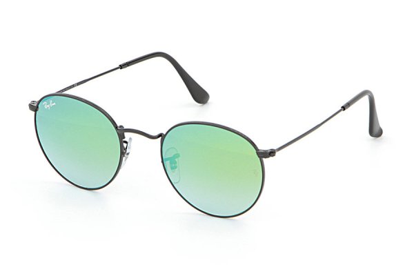 RB3447 002/4J Ray-Ban Round Metal Flash Lenses