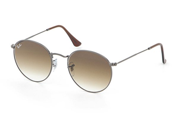 RB3447N 004/51 Ray-Ban Round Metal Flat Lenses