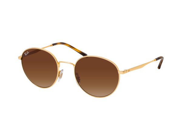  Ray-Ban Round Metal RB3681-001-13 Arista | Brown Gradient
