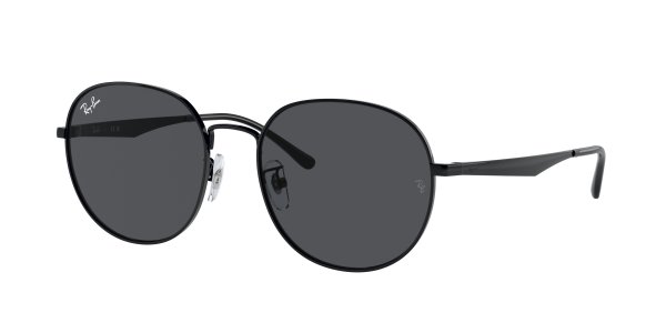   Ray-Ban Round RB3727D-002-87 Black | Dark Grey