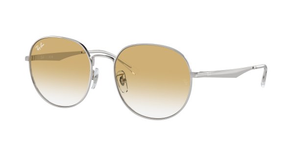   Ray-Ban Round RB3727D-003-2Q Silver | Light Brown Gradient