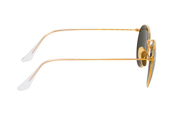   Ray-Ban Round Titanium RB8247-9216-58 Arista | Natural Green Polarized