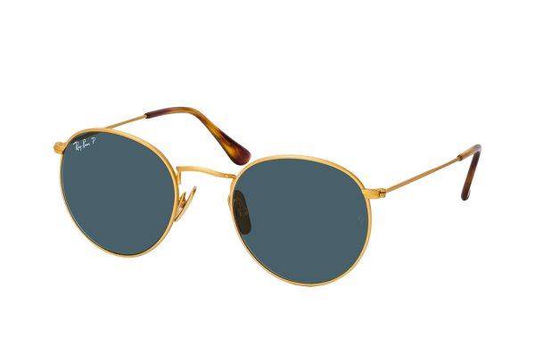 Sunglasses Ray-Ban Round Titanium RB8247-9217-T0 Arista | Blue Mirror Polarized