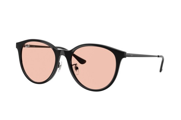   Ray-Ban Round Youngster RB4334D-601-5 Black | Light Purple